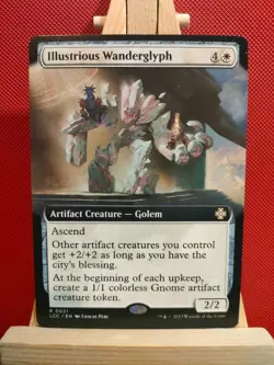 Illustrious Wanderglyph (Extended Art) - Lost Caverns of Ixalan - NM/LP - MTG - Image 1