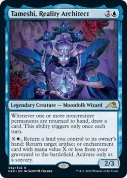 Tameshi, Reality Architect - Near Mint MTG Kamigawa: Neon Dynasty - Image 1