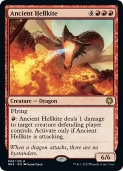 Ancient Hellkite - Light Play MTG Magic Game Night: Free-For-All - Image 1