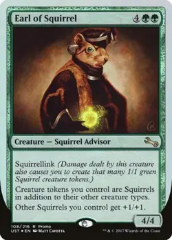 Earl of Squirrel -Foil Light Play MTG Promos: Launch Party and Release Event - Image 1