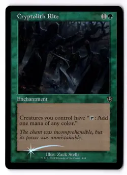 Cryptolith Rite NM* FOIL RETRO Innistrad Remastered ENGLISH 408 mtg -UnltdCards - Image 1