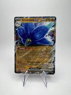 Glimmora ex 123/197 Double Rare Pokemon TCG Scarlet & Violet Obsidian Flames NM - Image 1