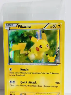 Pokemon Pikachu 26/83 Generations Holo Promo 20th Anniversary 2016 Sealed Card - Image 1