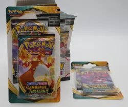 Pokemon Flammende Finsternis 12x 2-Pack Blister (24 Booster Display) DEUTSCH NEU - Image 1