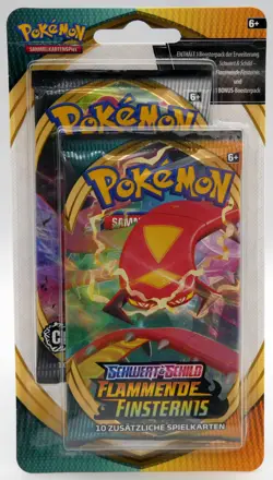 Pokemon Flammende Finsternis Clash der Rebellen Blister 2x Booster DEUTSCH #2 - Image 1