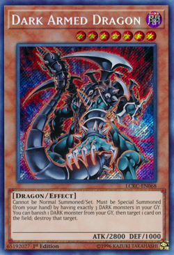 Dark Armed Dragon - LCKC-EN068 Secret Rare 1st Ed NM - Yugioh - Image 1