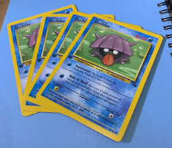 4 CARDS 1st Edition Shellder Fossil #54 MINT NEVER PLAYED READ ABOUT SHIPPING - Image 1