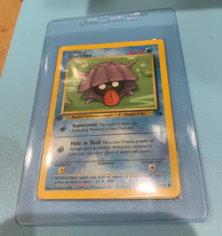 4 CARDS 1st Edition Shellder Fossil #54 MINT NEVER PLAYED READ ABOUT SHIPPING - Image 3
