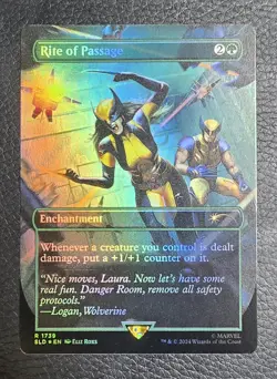 Rite of Passage (Rainbow Foil) Secret Lair Drop Foil MTG NM Magic Card - Image 1