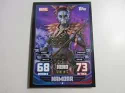 Topps Hero Attax Marvel Card Namora - Image 1