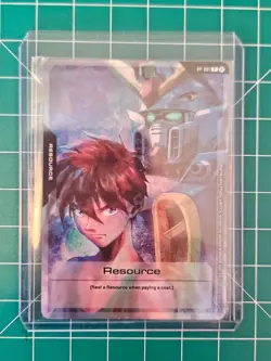 Gundam Card Game Resource FOIL BETA/TRIAL ED RP-001 PROMO Sealed English - Image 1