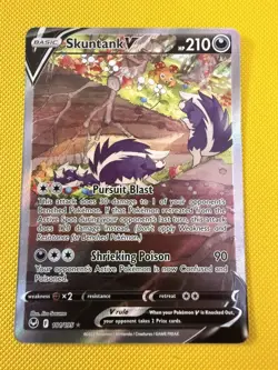 Skuntank - 181/195 - Silver Tempest - Alt Art Rare - Pokemon Card - Image 1