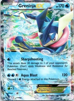 Greninja EX XY20 XY Holo Black Star Promo Pokemon Card - Image 1