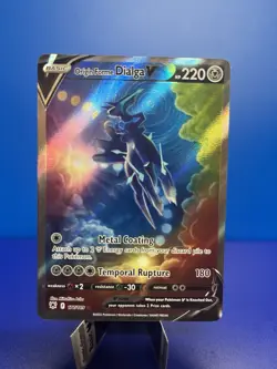 NM Origin Forme Dialga V 177/189 Astral Radiance Alternate Art Holo Pokemon Card - Image 1