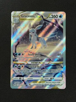 Pokemon Cards Glaceon VSTAR GG40/GG70 Crown Zenith Galarian Gallery Holo - Image 2