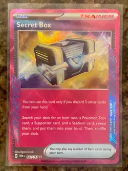 Pokemon TCG Secret Box Scarlet & Violet Twilight Masquerade Holo Card 163/167 - Image 2