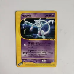 Mewtwo 56/165 -Vintage Rare Pokemon Card- Expedition NON HOLO - Image 1