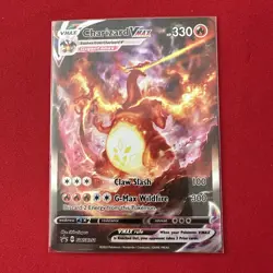 Pokemon TCG Charizard VMAX SWSH Black Star Promo #SWSH261 Alt Art NM Card - Image 1