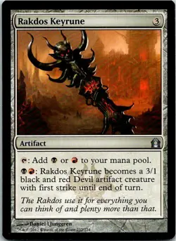 Rakdos Keyrune Magic The Gathering Return To Ravnica Card Mint X1 - Image 1