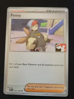 Penny Pokemon Prize Pack Series 3 Stamp Promo Card NM non holo - Image 1