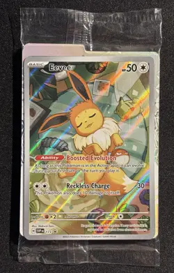 Eevee SVP 173 - Black Star Promo Prismatic Evolutions Pokemon TCG - SEALED Card - Image 1