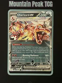 NM Charizard ex - 125/197 - Play! Prize Pack Series - Pokemon Card - Image 1