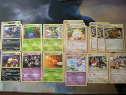 Pokemon Undaunted Card Lot Eevee Togepi Skuntank Unown - Image 1