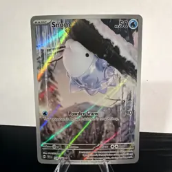 Snom 168/162 SV05: Temporal Forces Holo Illustration Rare Card Pokemon TCG - Image 1