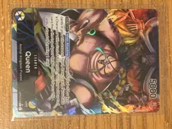 One Piece Card Game OP04-040 Queen Leader Alternative Art - Image 1