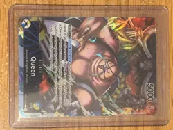 One Piece Card Game OP04-040 Queen Leader Alternative Art - Image 3