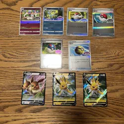 Pokemon Card Lot- Gem Vol 2- 88 Cards- Umbreon Masterball, Stamps, Etc - Image 2