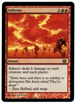 INFERNO [8ED - EIGHTH EDITION] - MTG MODERN FOIL CARD [NEAR MINT] - Image 1