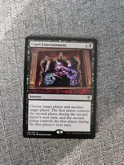 Cruel Entertainment - MTG Commander 2016 - NM Sorcery Rare - Image 1