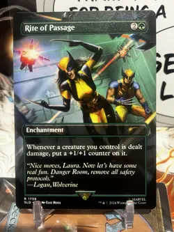 MTG | Rite of Passage [Secret Lair Marvel Wolverine] - NF - Image 1