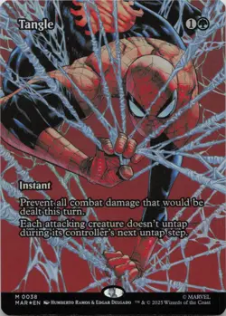 Tangle (Borderless) - FOIL - M Marvel Eternal-Legal 38 - MTG - Image 1