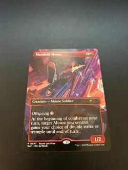 FULL ART PROMO Manifold Mouse NM Non-Foil RCQ Magic MTG Secret Lair SLP - Image 1
