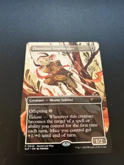FULL ART PROMO Flowerfoot Swordmaster NM Non-Foil RCQ Magic MTG Secret Lair SLP - Image 1