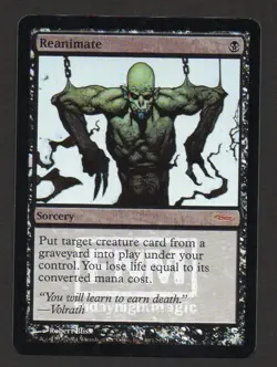 MTG FOIL Reanimate Rianimare FOIL (FNM DCI) - Image 1