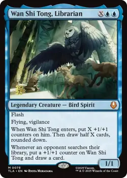 Wan Shi Tong, Librarian [Prerelease Cards] 78 NM Foil - Image 1