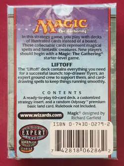 Magic The Gathering ODYSSEY LIFTOFF New Sealed Theme Deck MTG - Image 2