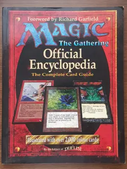 Magic The Gathering OFFICIAL ENCYCLOPEDIA VOLUME 1 VERSION 1 paperback book MTG - Image 1