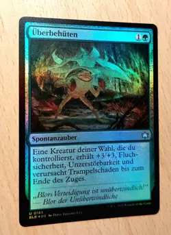 Magic MTG: # FOIL # Uberbehuten - Overprotect, DEUTSCH, Nearmint - Image 3