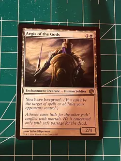 Magic the Gathering Aegis of the Gods #1 Magic Journey Into Nyx LP - Image 1