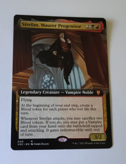 MtG Strefan, Maurer Progenitor (VOC-040) Mythic Rare Full Art English MINT - Image 1