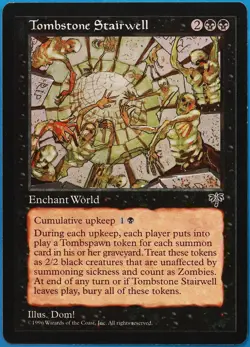Tombstone Stairwell Mirage NM (Reserved List MTG Magic Card) (504317) ABUGames - Image 1