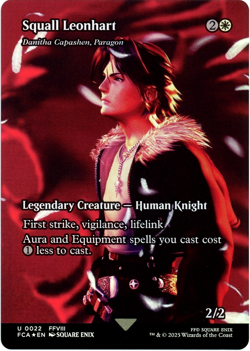 Squall Leonhart - Danitha Capashen, Paragon (Showcase) Foil 0022 - Final Fantasy - Image 1