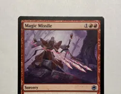 MAGIC MISSILE AFR MTG RED SORCERY UNCOMMON NM - Image 2
