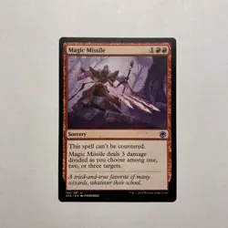 MAGIC MISSILE AFR MTG RED SORCERY UNCOMMON NM - Image 4