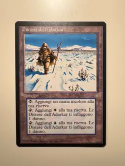 Magic MTG • Distese dell’Adarkar (Adarkar Wastes) • Ice Age • R • ITA • LP - Image 1