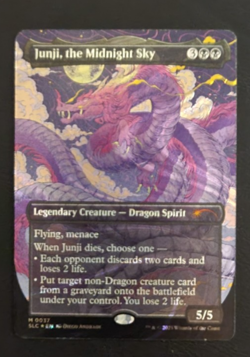 MTG Magic Junji, the Midnight Sky HALO FOIL Secret Lair Encylopedia Countdown - Image 1